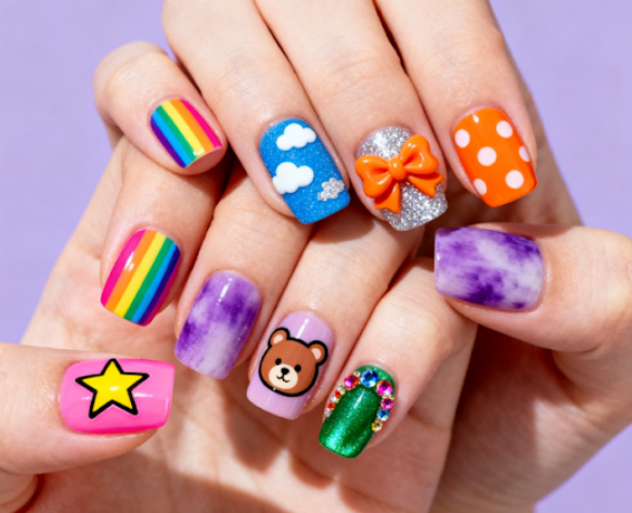 💅 告別乖乖牌美甲：Power Clash 美甲來襲，讓指尖釋放真正的時尚力量！